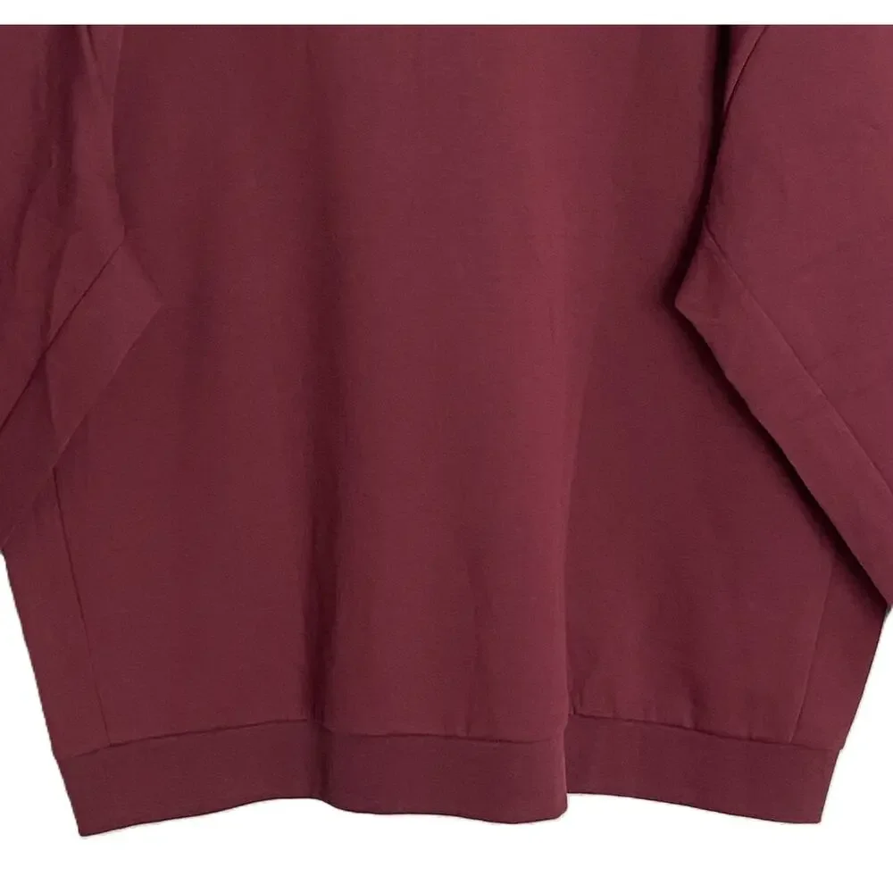 Polo Ralph Lauren Pullover Men's 4XB Big & Tall Mock Neck Snap Button Red NEW